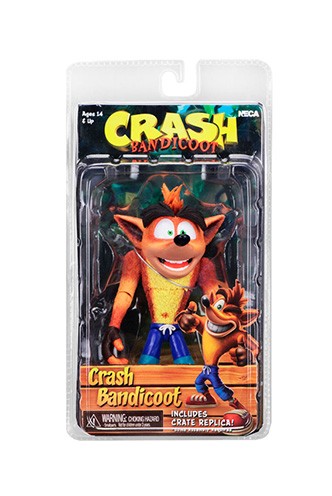 Crash bandicoot deals figure neca